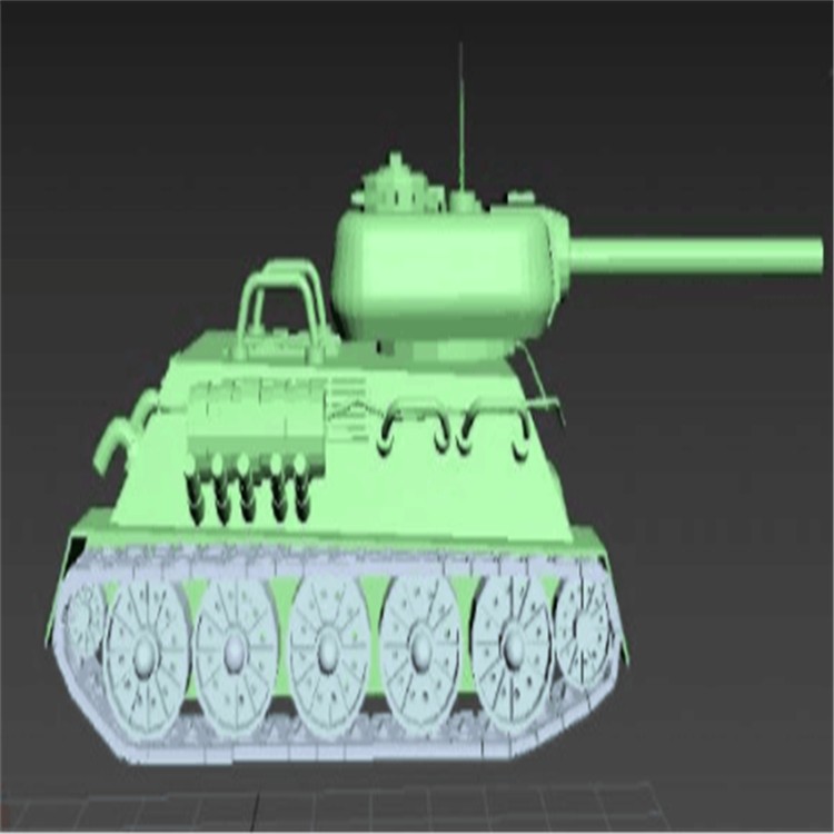 漳平充气军用坦克模型